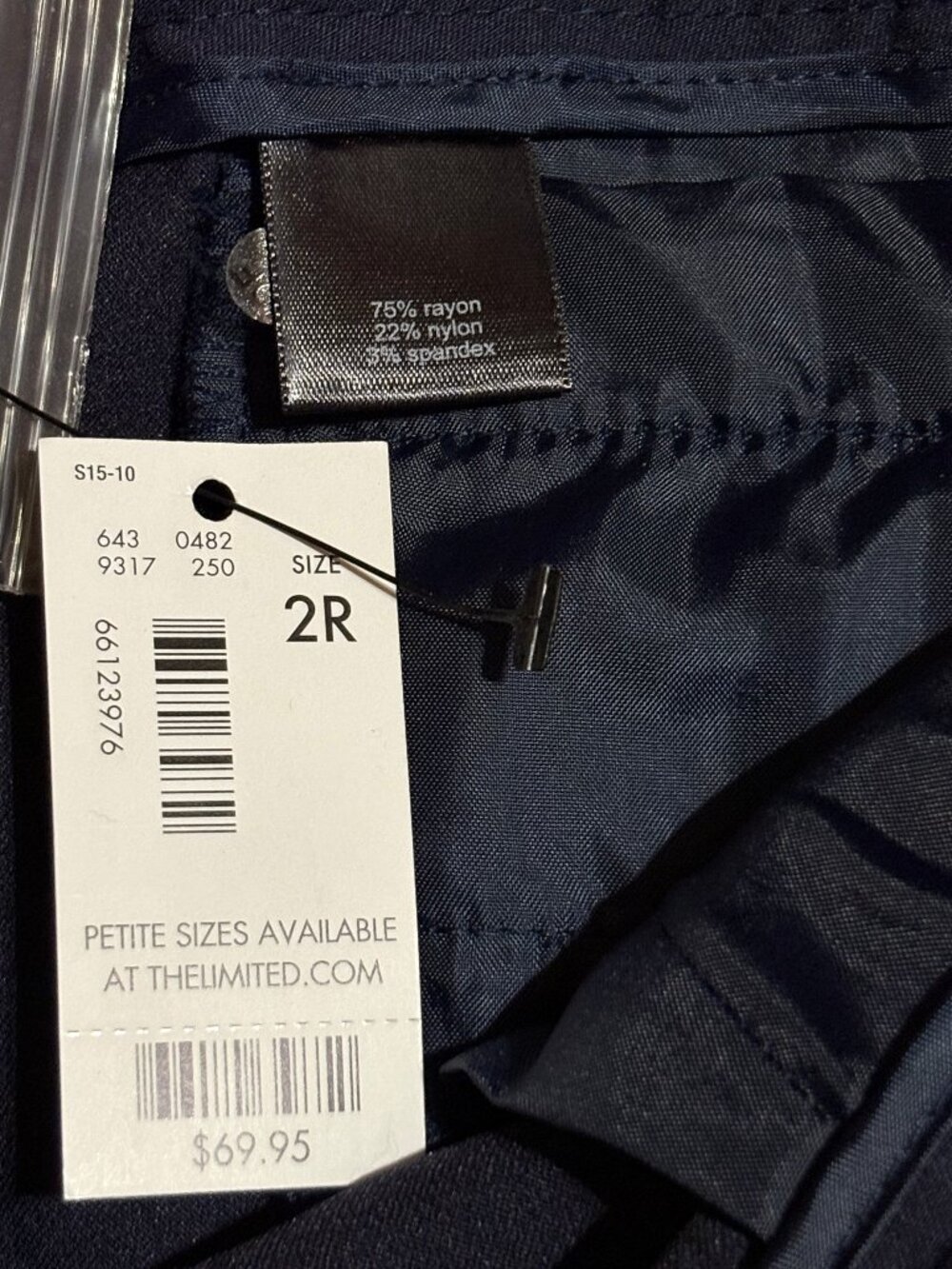 NWT The Limited Exact Stretch Pants Size 2 - Picture 8 of 14